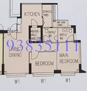 Blk 305B Punggol Road (Punggol), HDB 3 Rooms #170281282